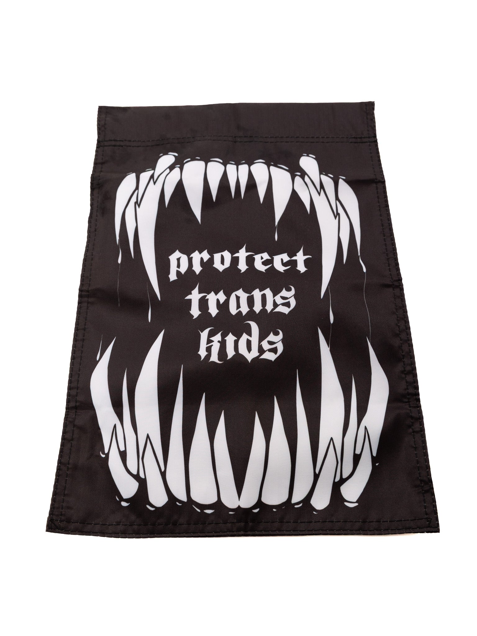 Protect Trans Kids Garden Flag - Die With Your Boots On