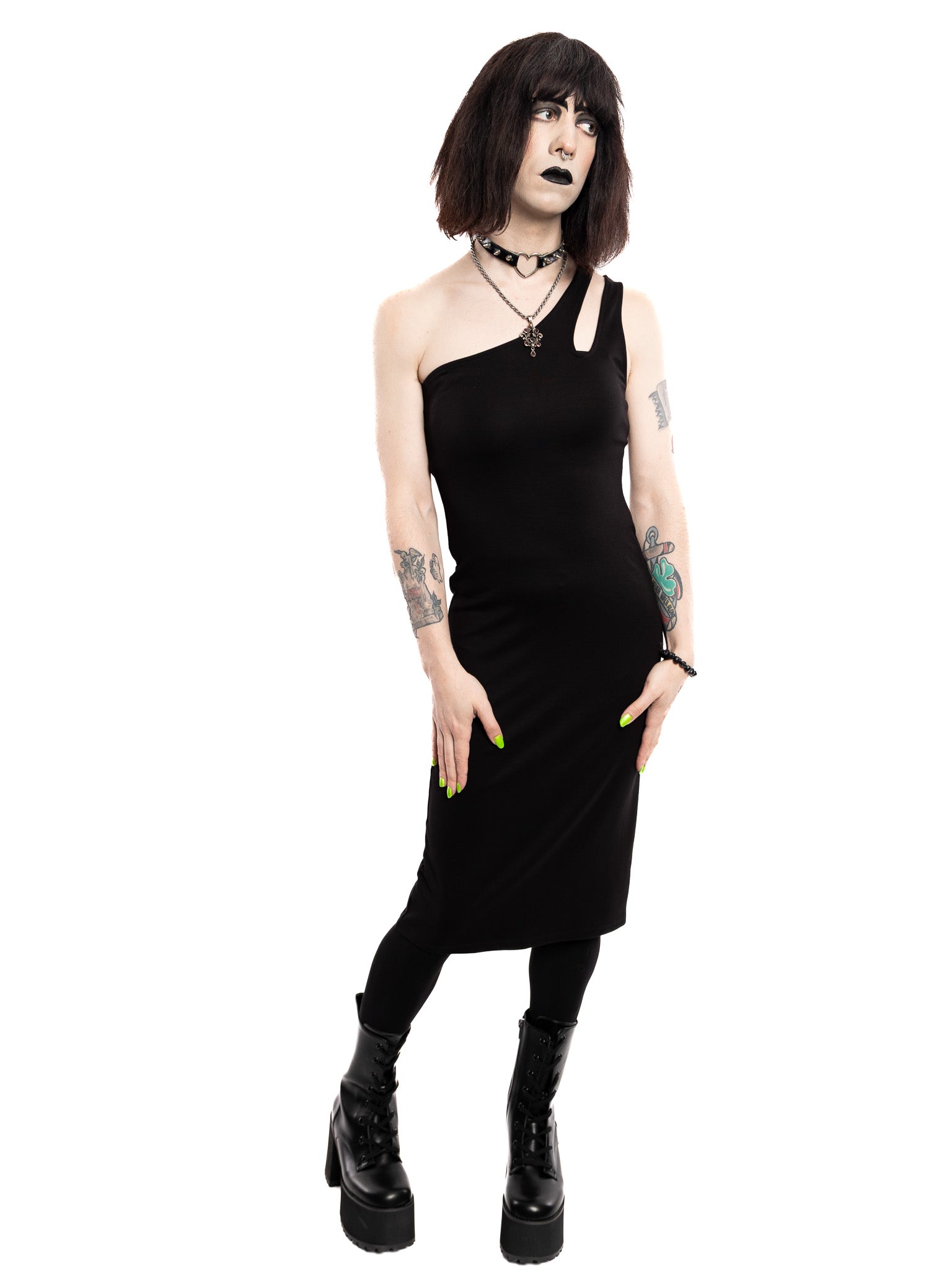 Monroe Asymmetrical Dress NO LESS THAN | Die With Your Boots On Monroe Asymmetrical Dress NO LESS THAN | Die With Your Boots On