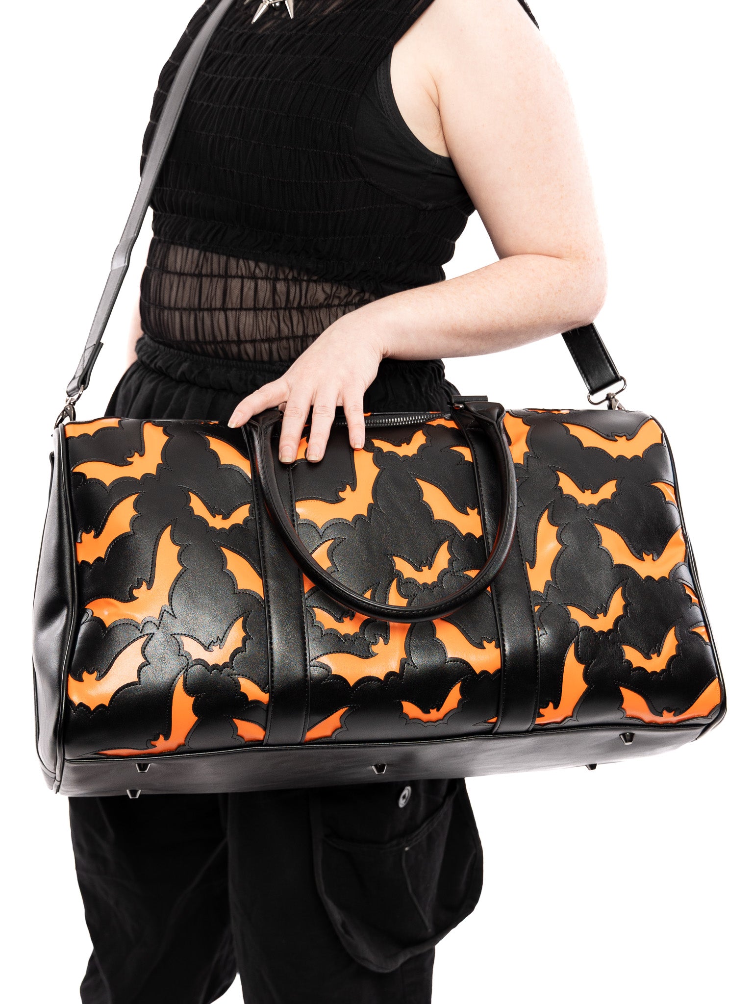 Bat Weekender Bag- Orange FOXBLOOD (NO RESTOCK!) - Die With Your Boots On
