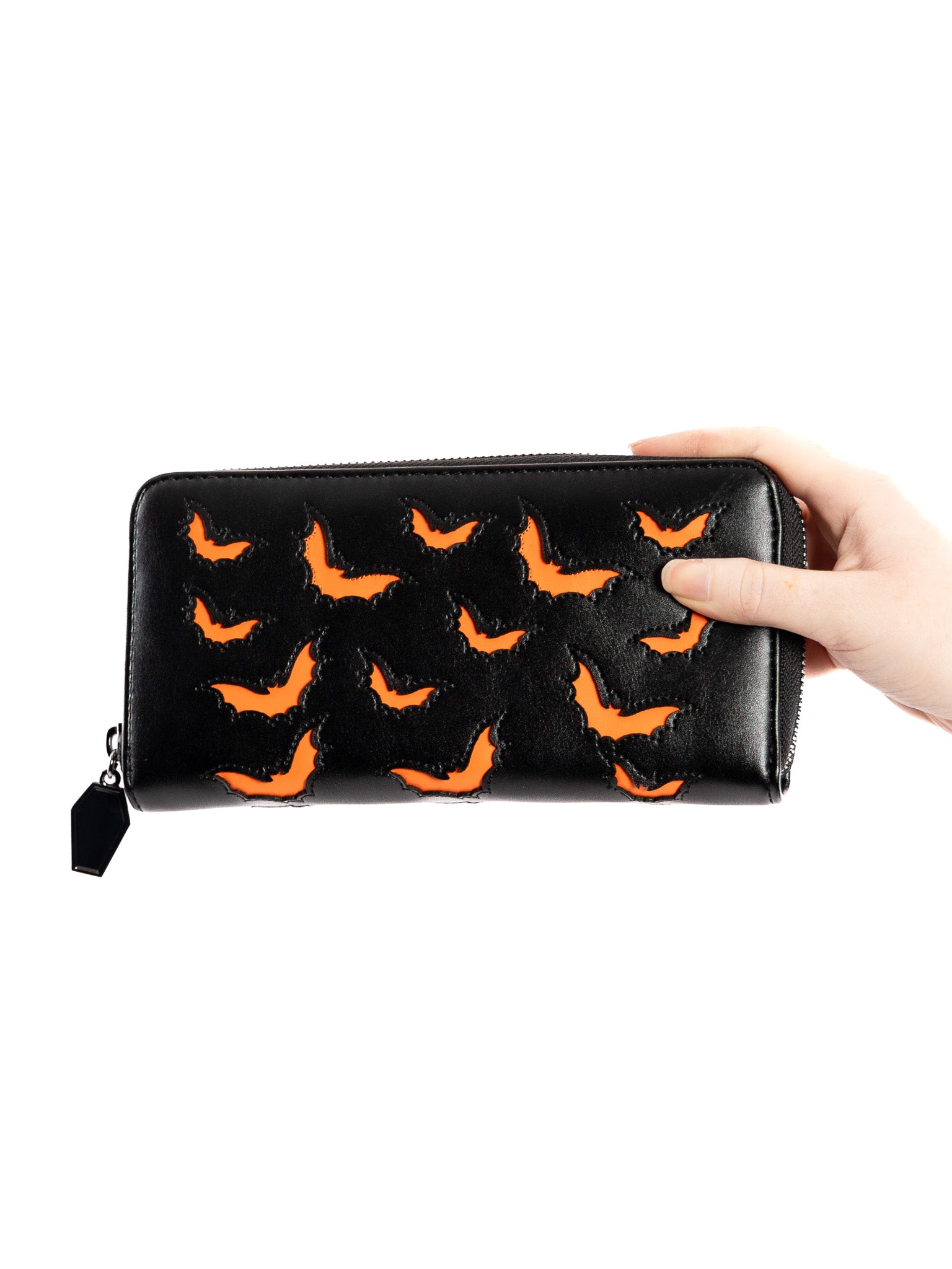 Bat Wallet- Orange/Black FOXBLOOD - Die With Your Boots On