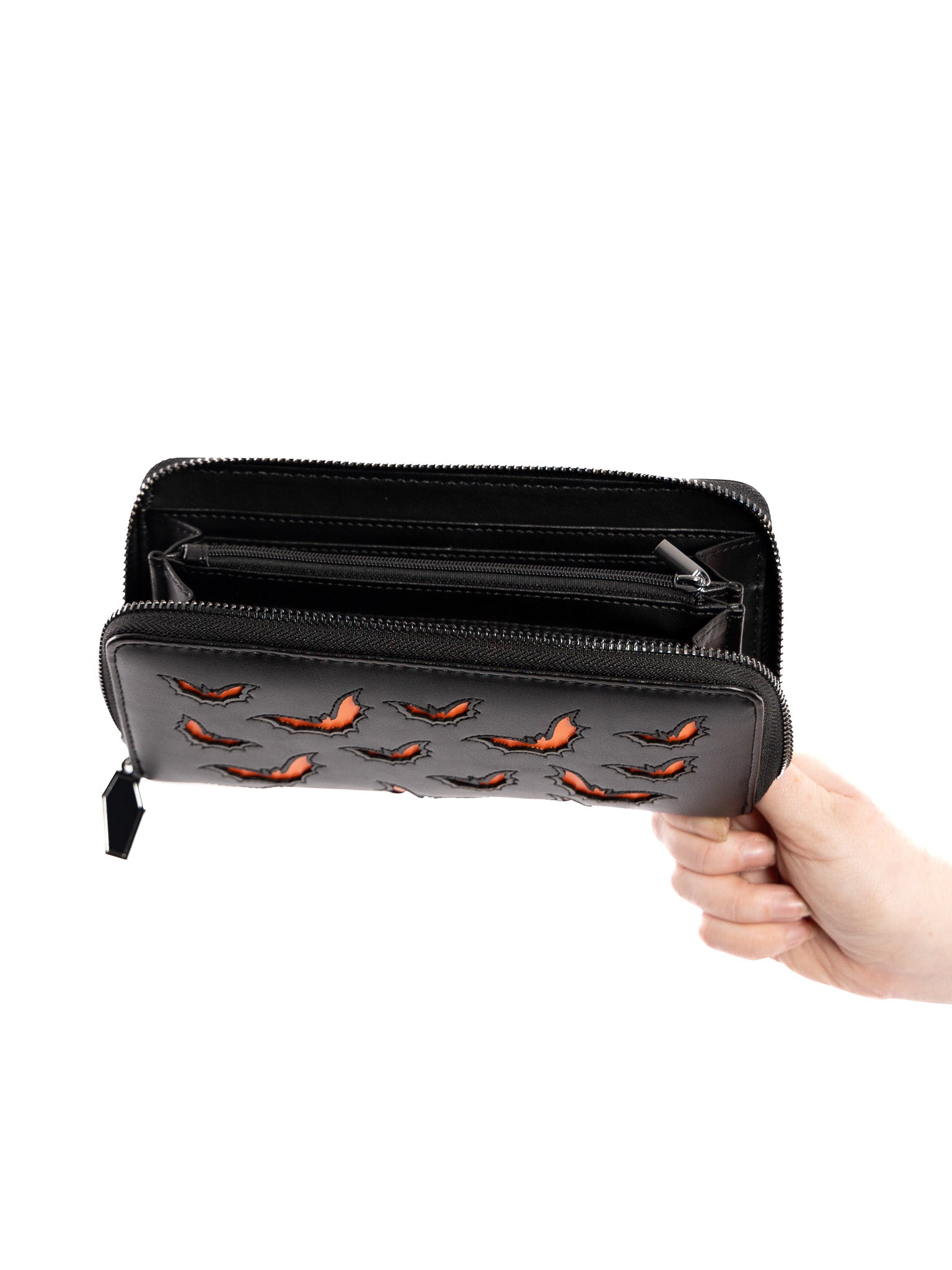 Bat Wallet- Orange/Black FOXBLOOD - Die With Your Boots On