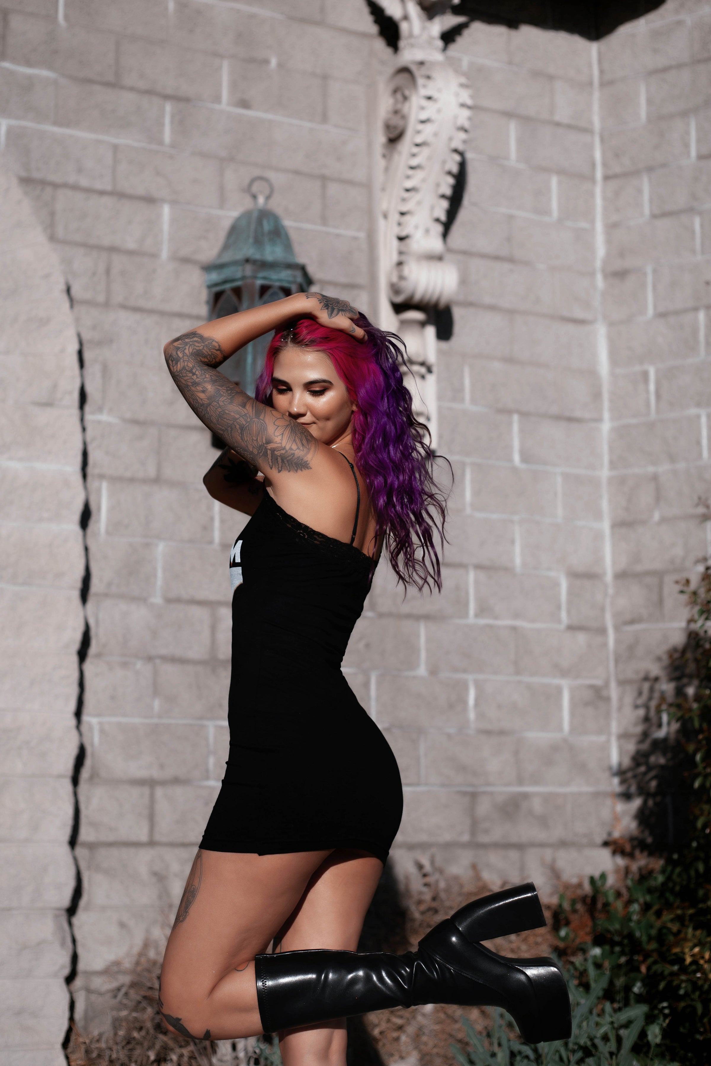 Scream (Casey) Lace Strap Dress (SHIPS FROM VERA'S EYECANDY, NOT AVAILABLE FOR PICKUP IN STORE) - Die With Your Boots On