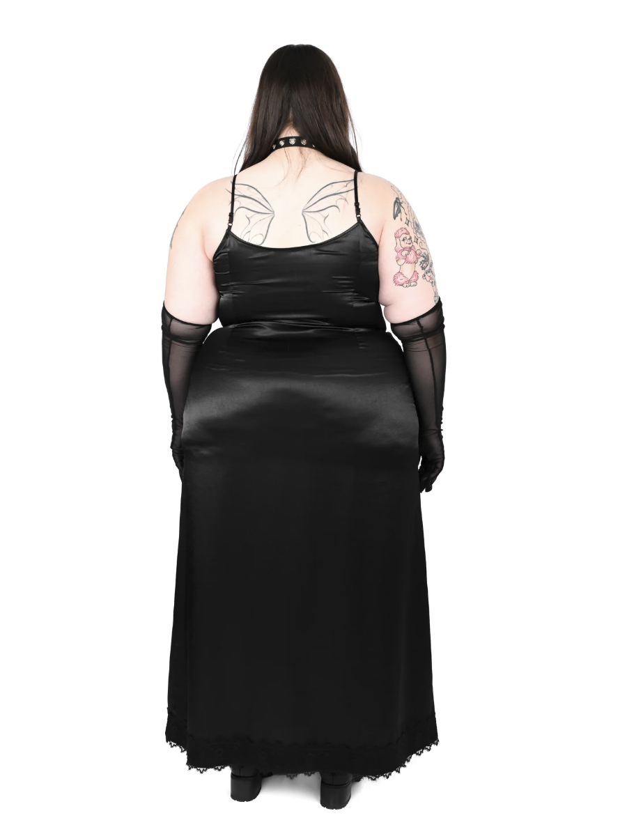 Sasha Satin Maxi Dress FOXBLOOD - Die With Your Boots On