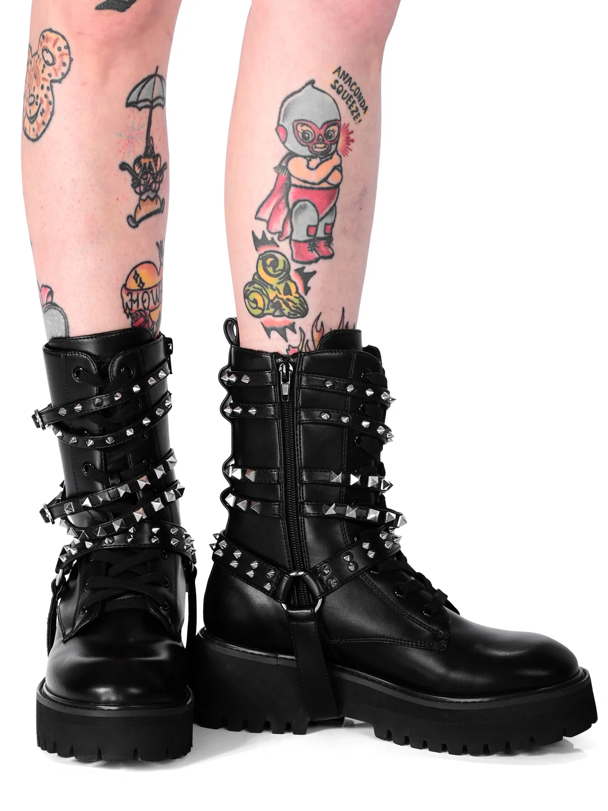 Brody Studded Boots FOXBLOOD - Die With Your Boots On