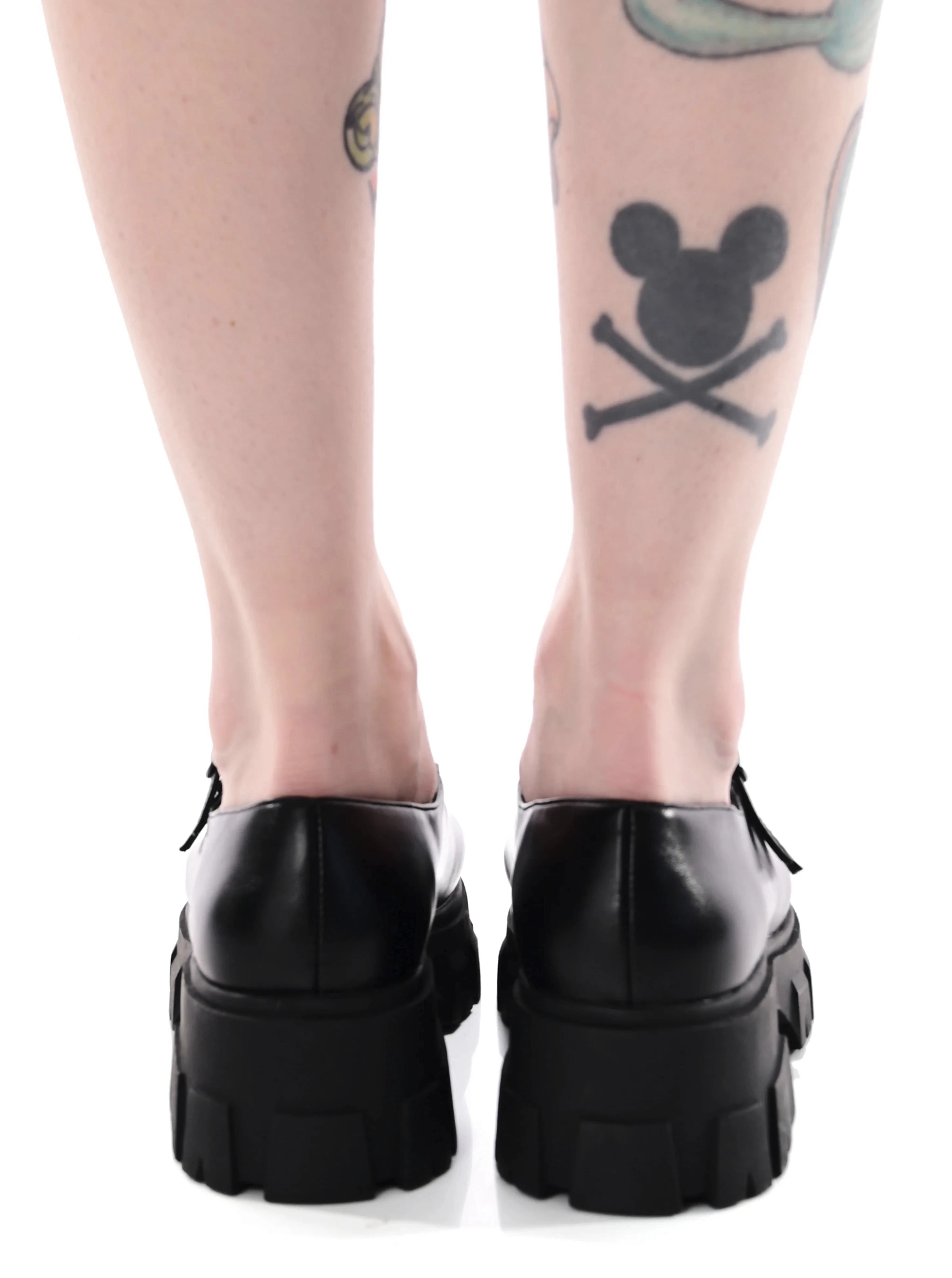 FINAL SALE Dahlia Mary Janes FOXBLOOD - Die With Your Boots On