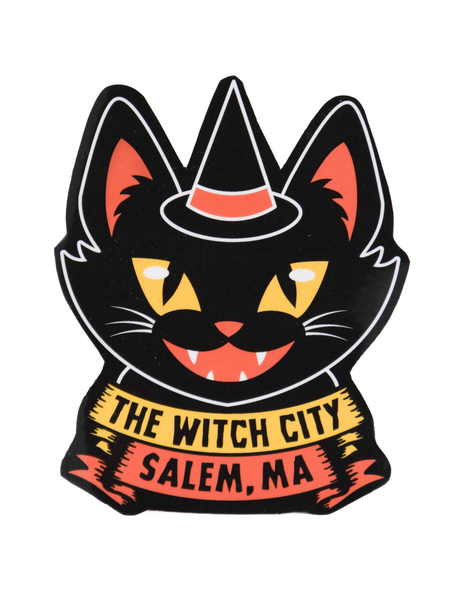 The Witch City Magnet BATS IN THE BELFRY - Die With Your Boots On