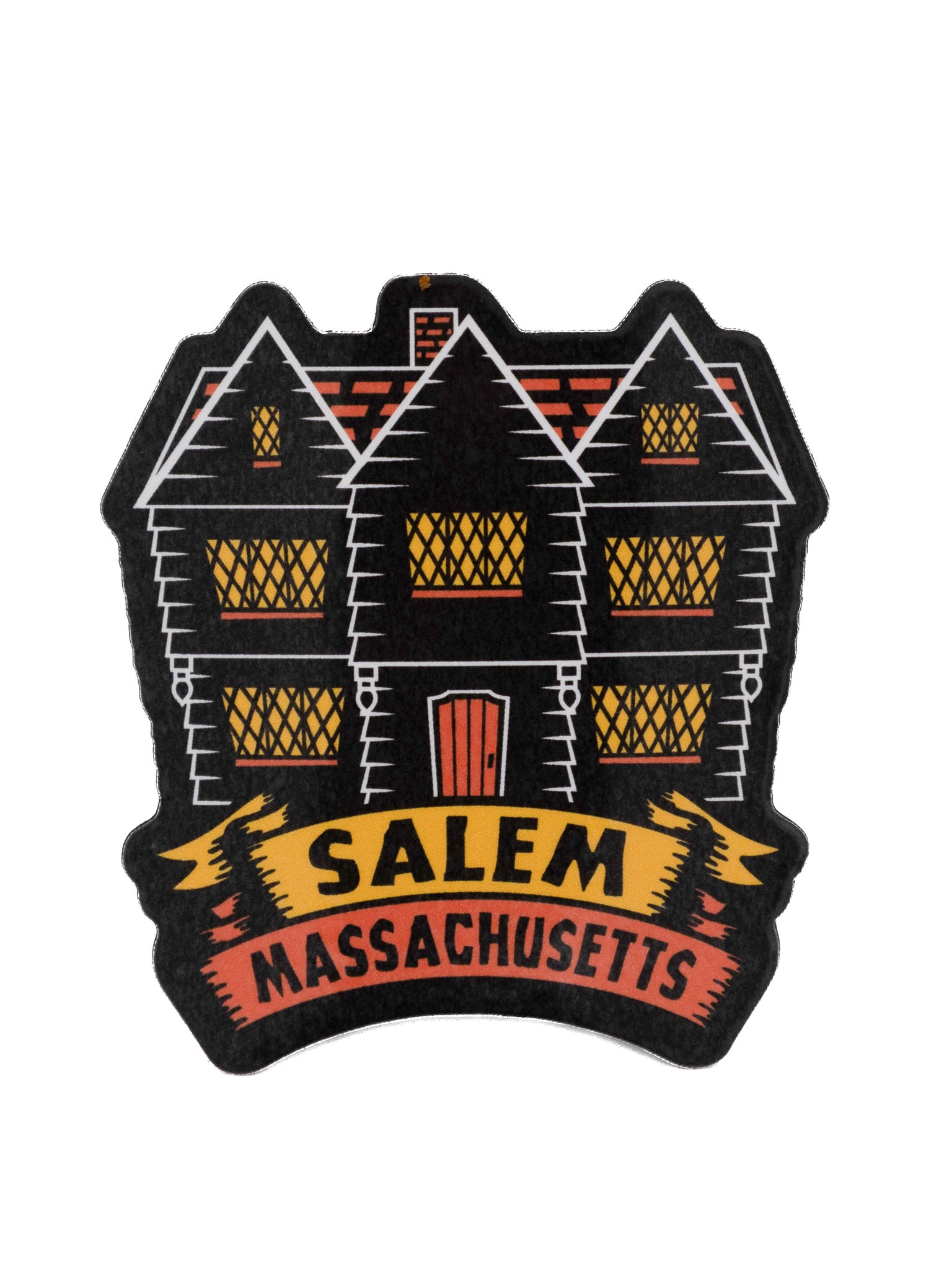 Witch House Magnet BATS IN THE BELFRY - Die With Your Boots On