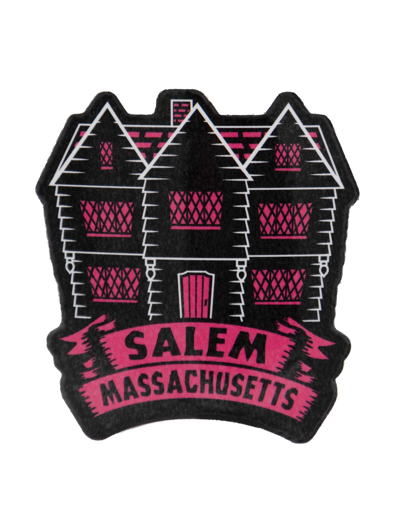 Witch House Magnet BATS IN THE BELFRY - Die With Your Boots On