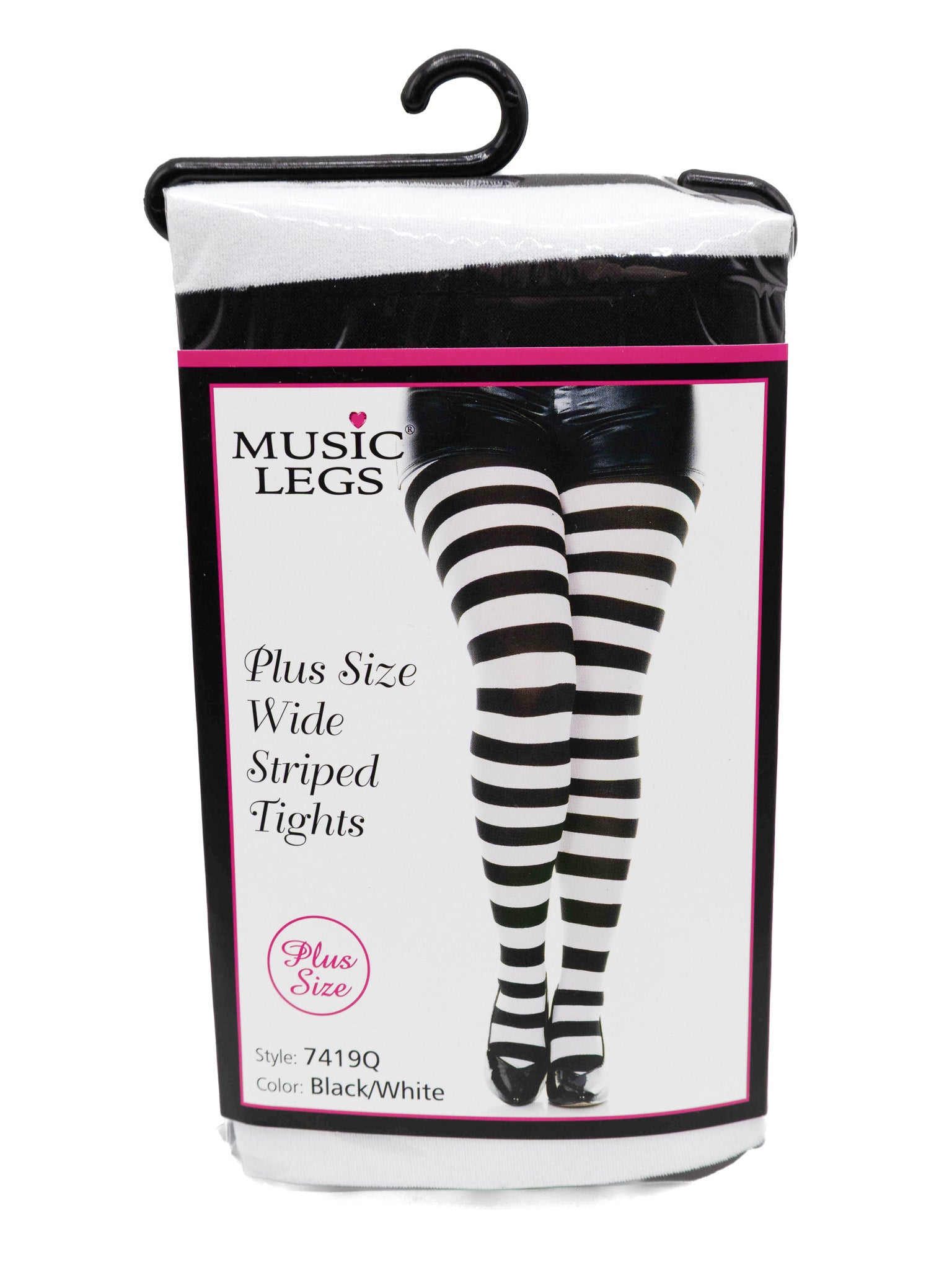 Striped Tights PLUS - Die With Your Boots On