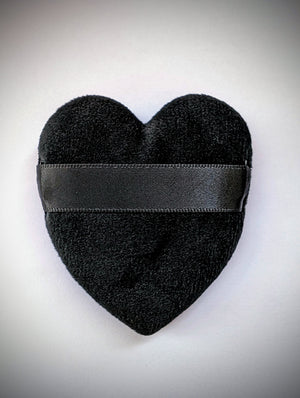 Heart Powder Puff- Red (SHIPS FROM OUR DARLING, NOT AVAILABLE FOR PICK
