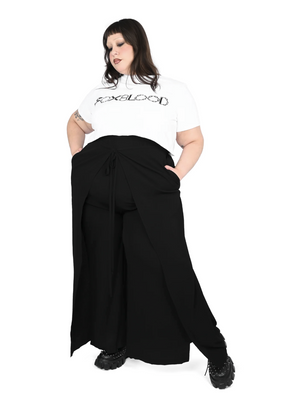 Wide Leg Wrap Pants FOXBLOOD | Die With Your Boots On