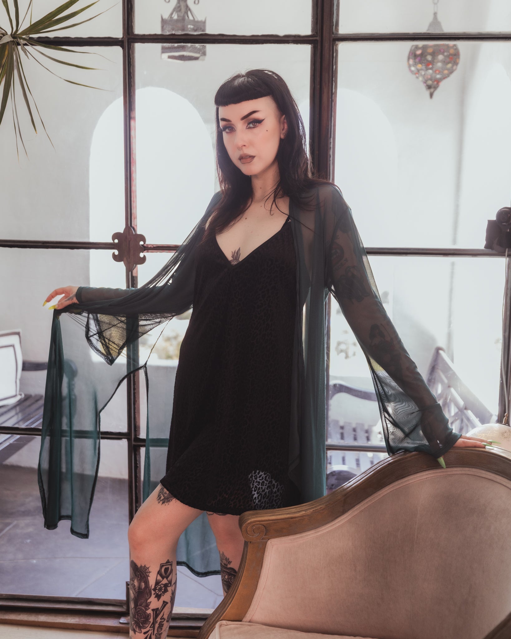 Sorceress Veil Kimono (SHIPS FROM THE PRETTY CULT, NOT AVAILABLE FOR PICKUP IN STORE) - Die With Your Boots On