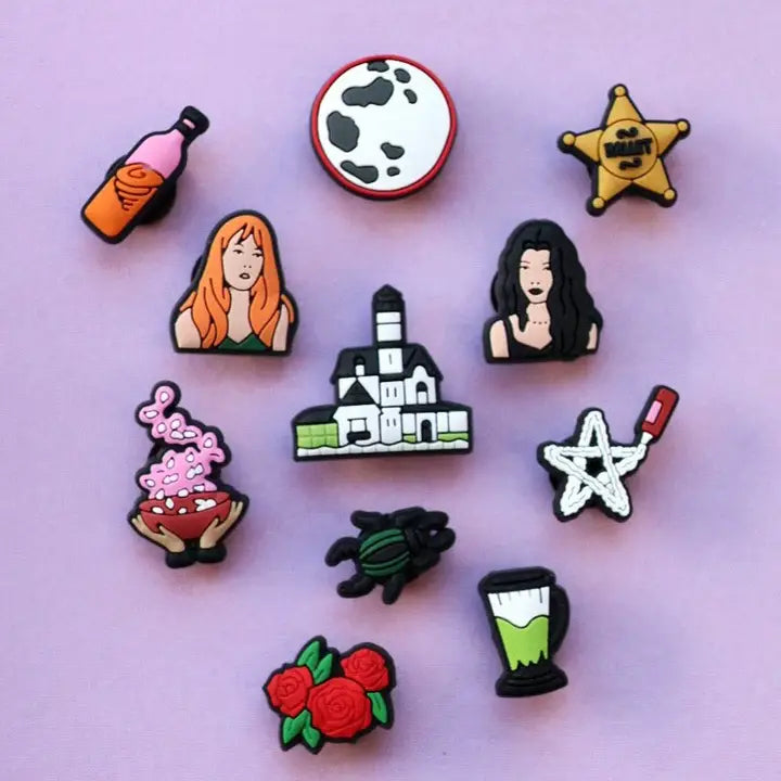 Practical Magic Shoe Charm Set - Die With Your Boots On
