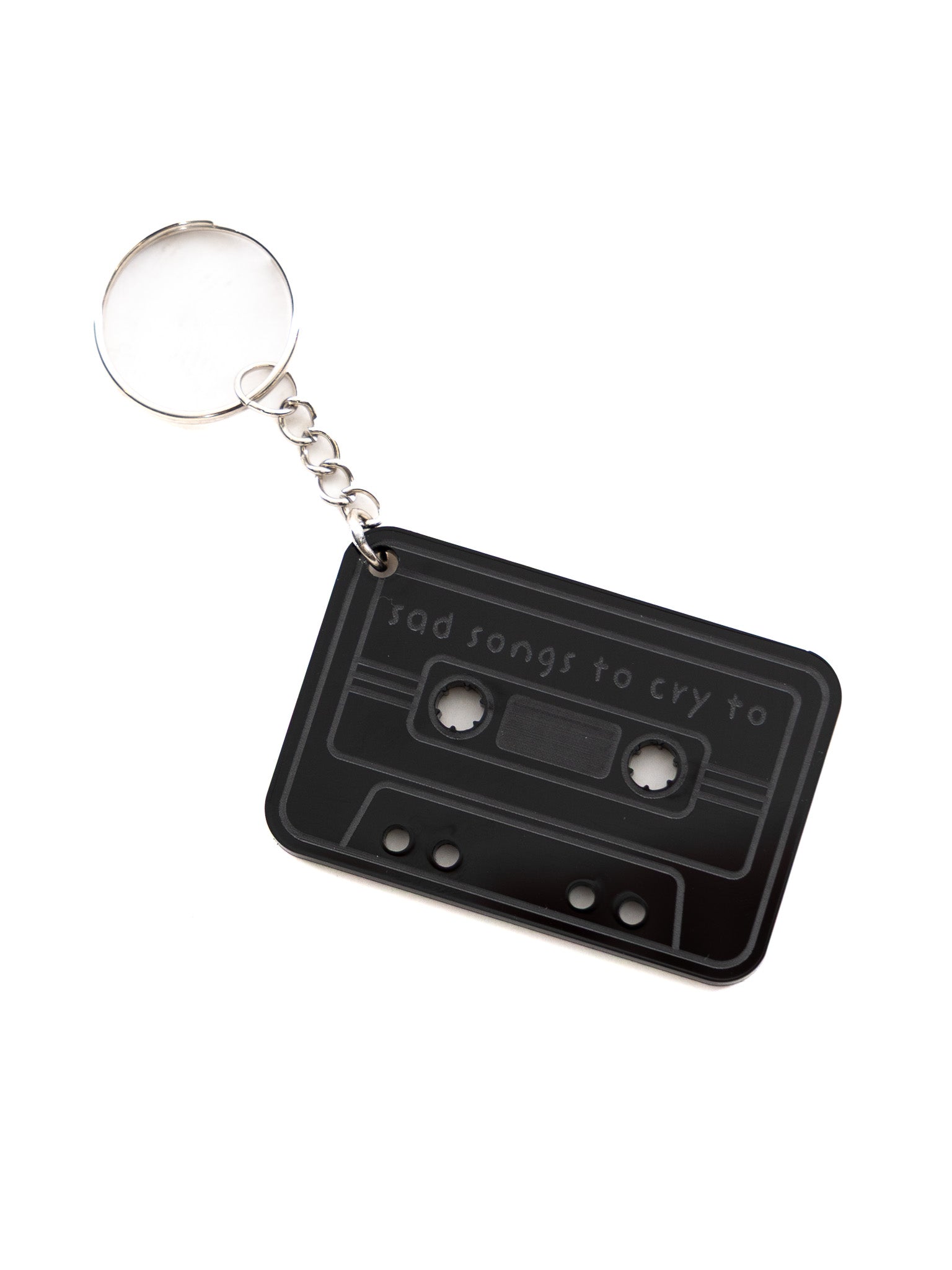 Sad Songs Mixtape Keychain - Die With Your Boots On