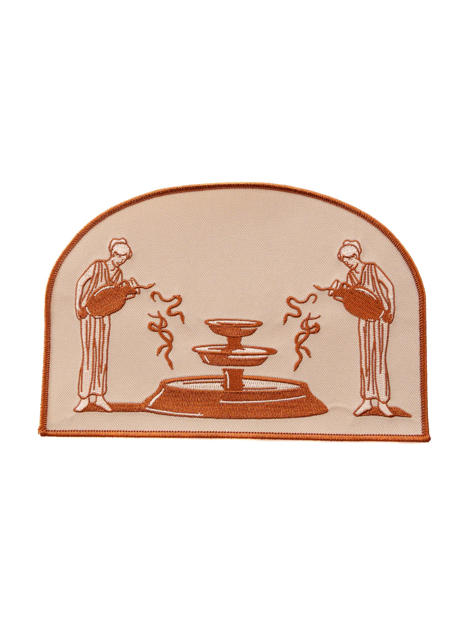 Fountain of Youth Embroidered Back Patch - Die With Your Boots On
