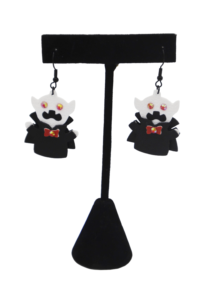 Bleh Vampire Earrings HANDMADE - Die With Your Boots On