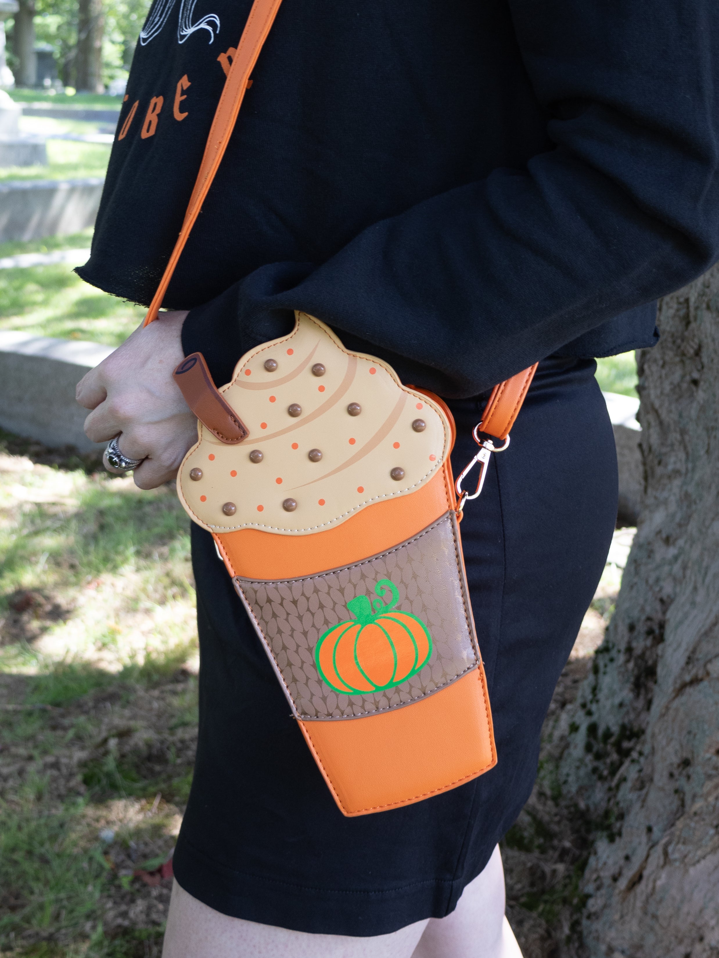 Pumpkin Latte Crossbody Bag - Die With Your Boots On