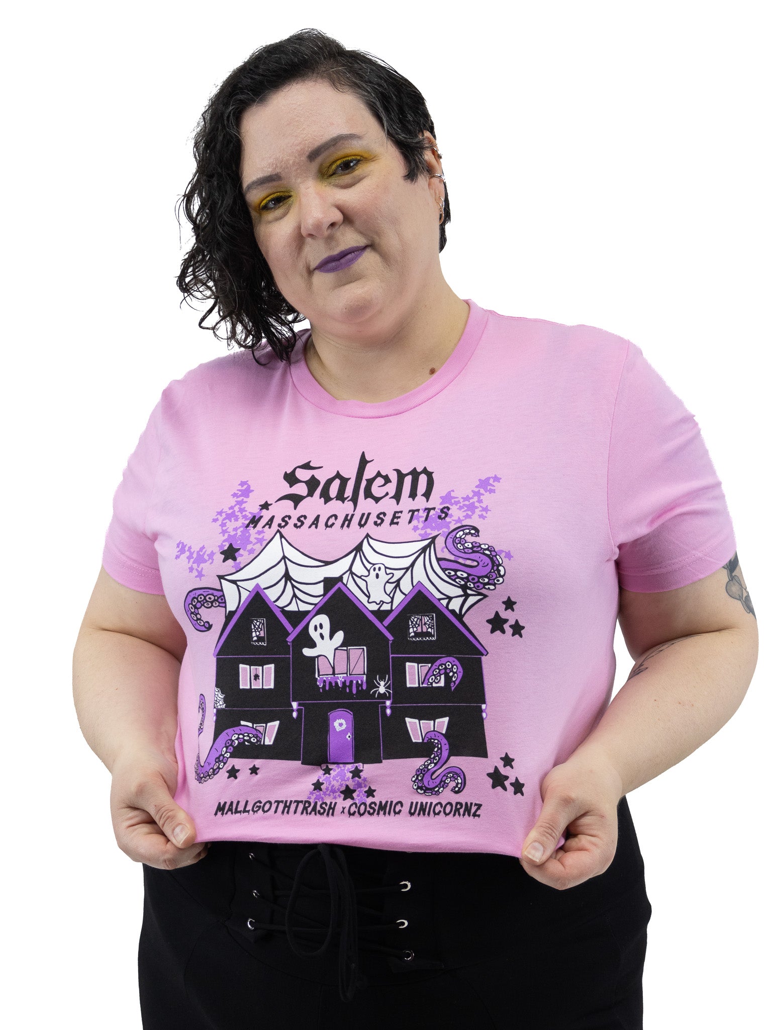 Spooky Witch House T-Shirt - Die With Your Boots On