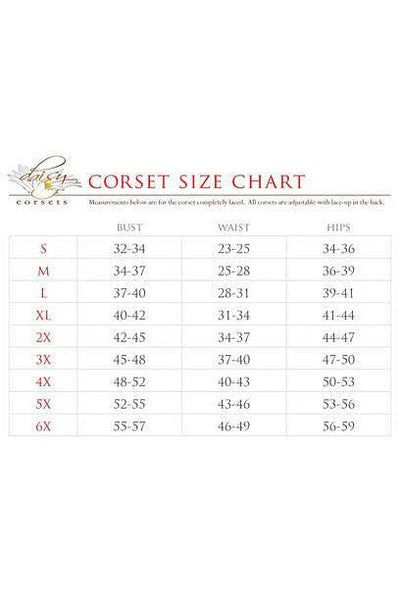 Jacquetta Silver Clasp Corset Belt - Die With Your Boots On