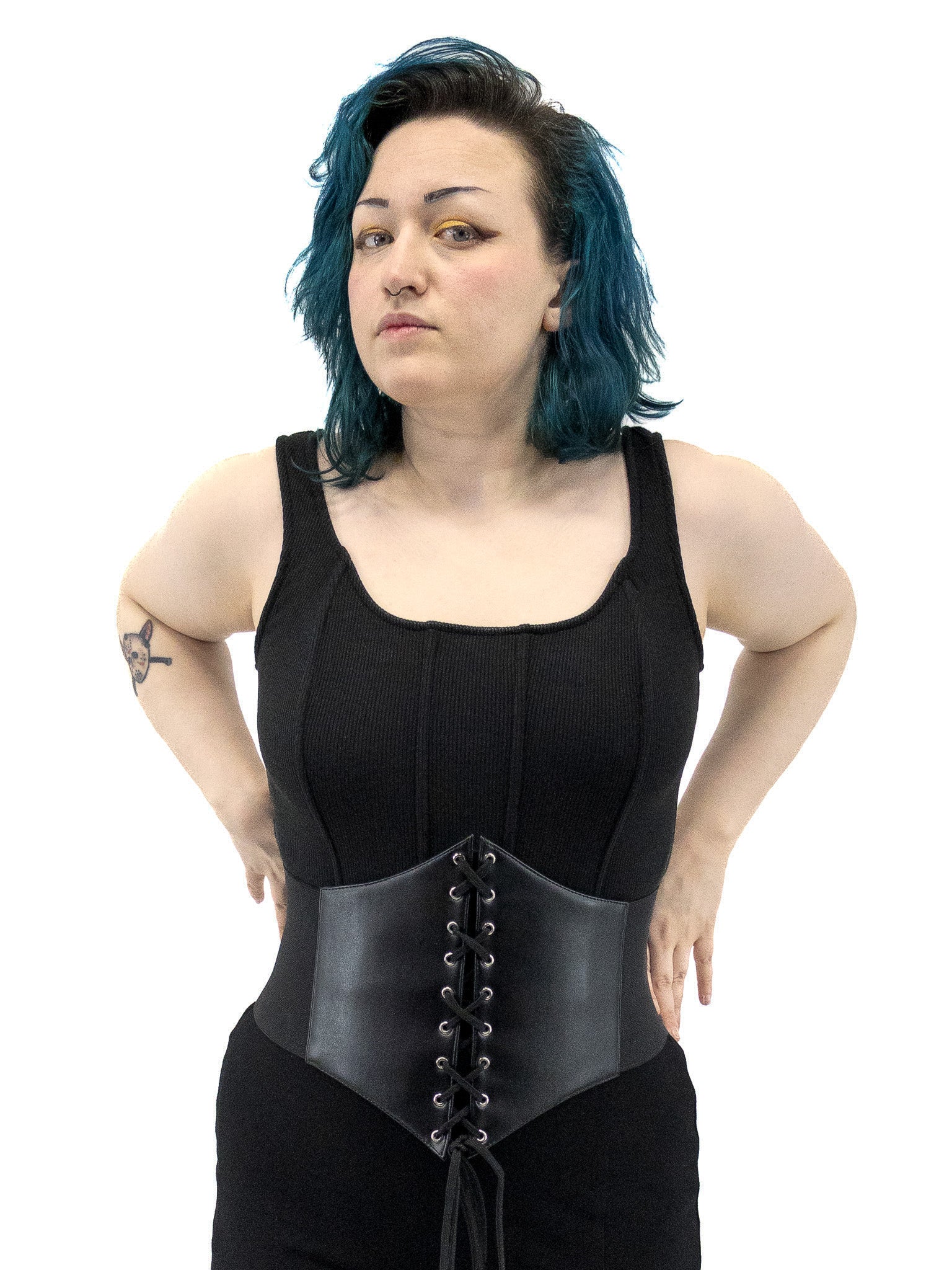 Sparrow Front Lacing Corset Belt - Die With Your Boots On