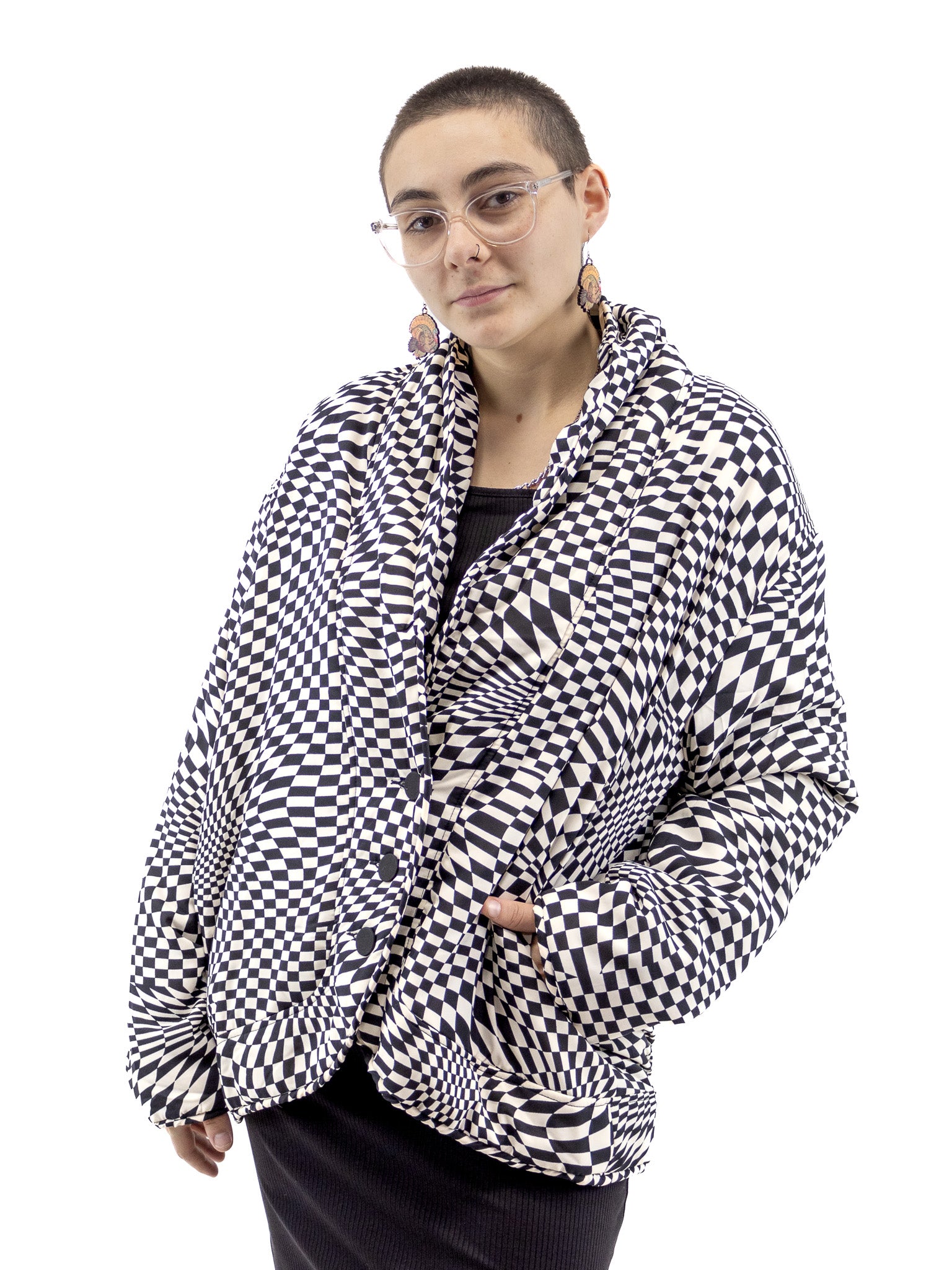 Cameron Geometric Windbreaker - Die With Your Boots On