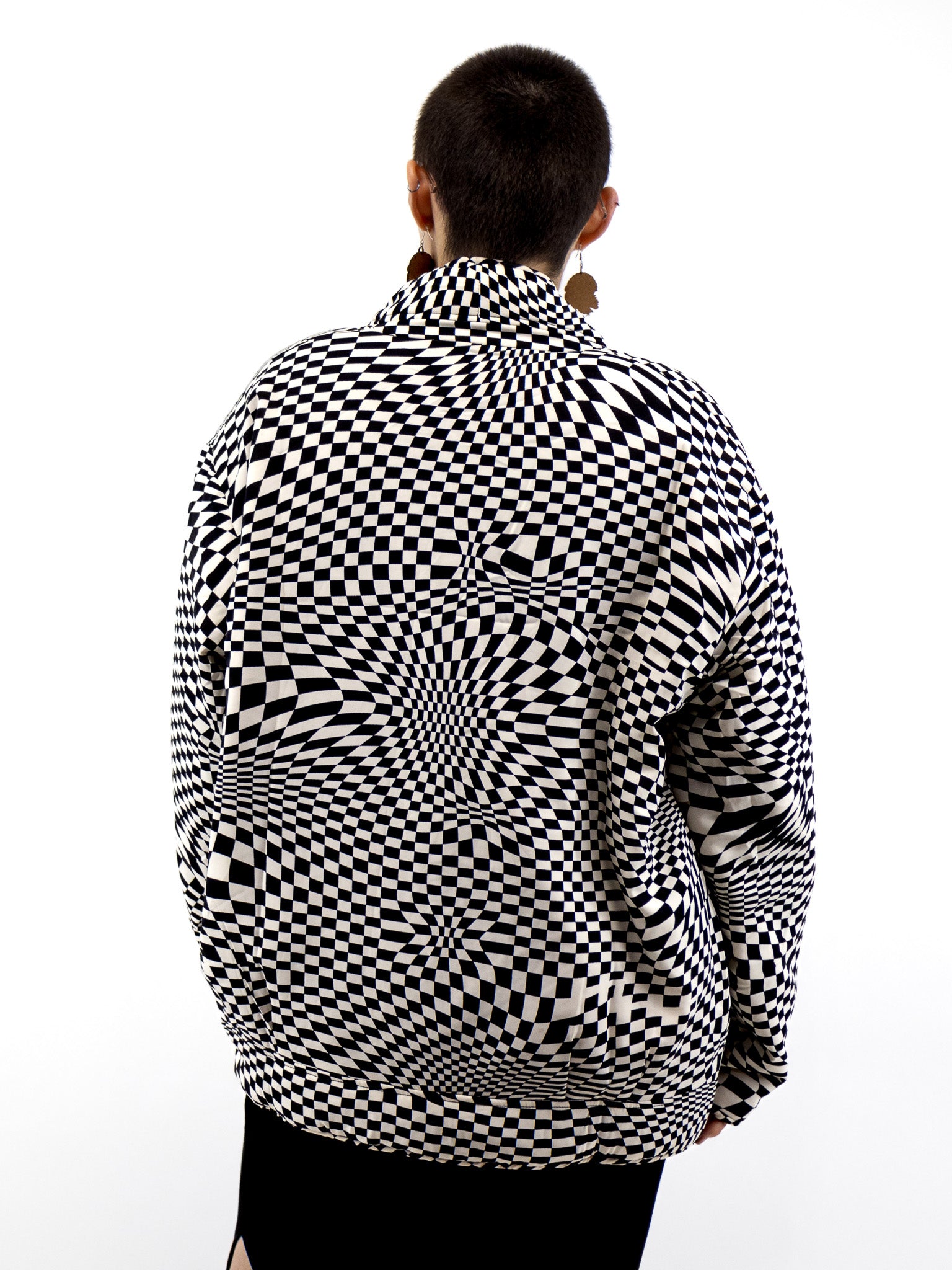 Cameron Geometric Windbreaker - Die With Your Boots On