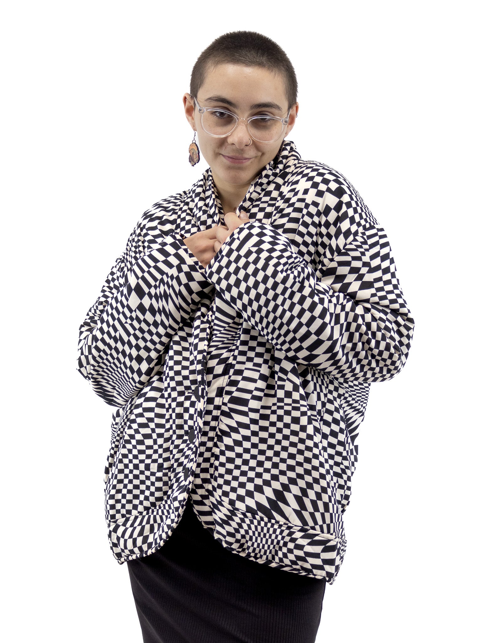 Cameron Geometric Windbreaker - Die With Your Boots On