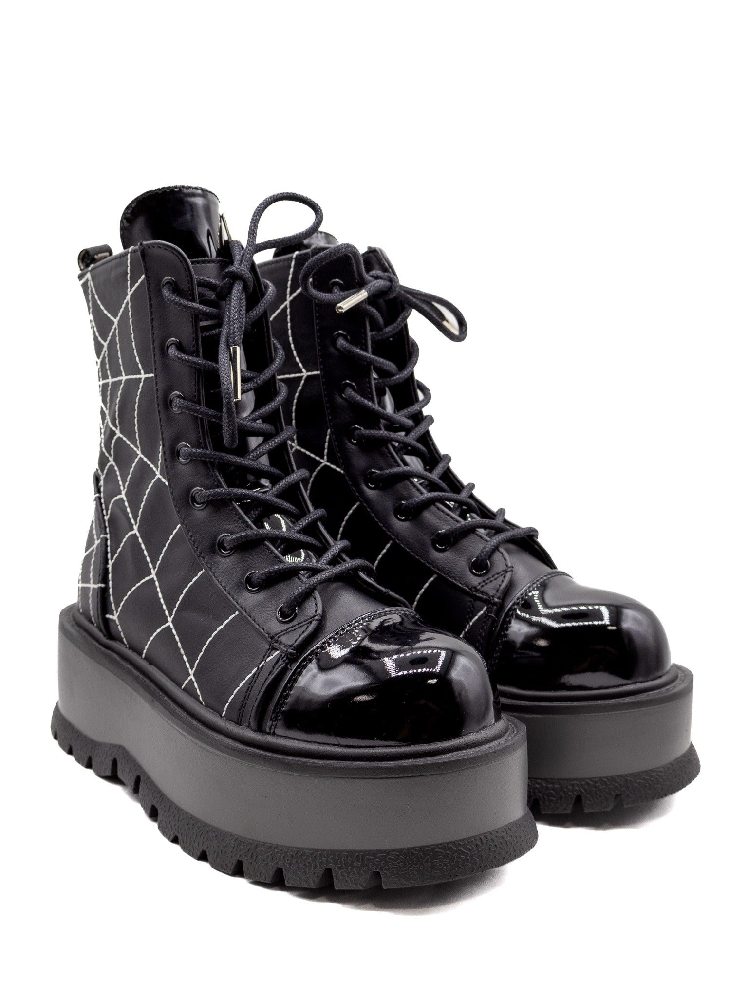 Lullaby Stomper Boot (Black)  DEMONIA - Die With Your Boots On