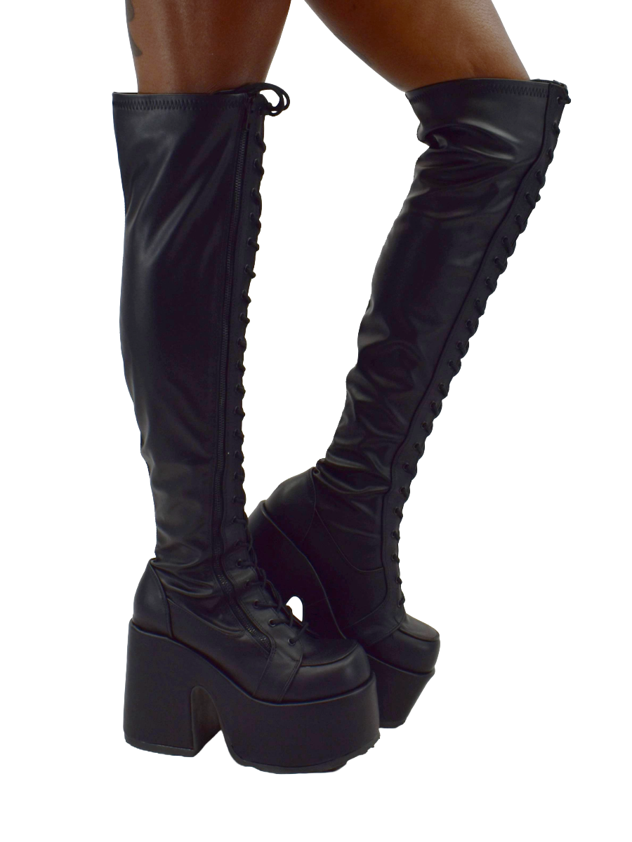 Dominate Platform Boot DEMONIA - Die With Your Boots On