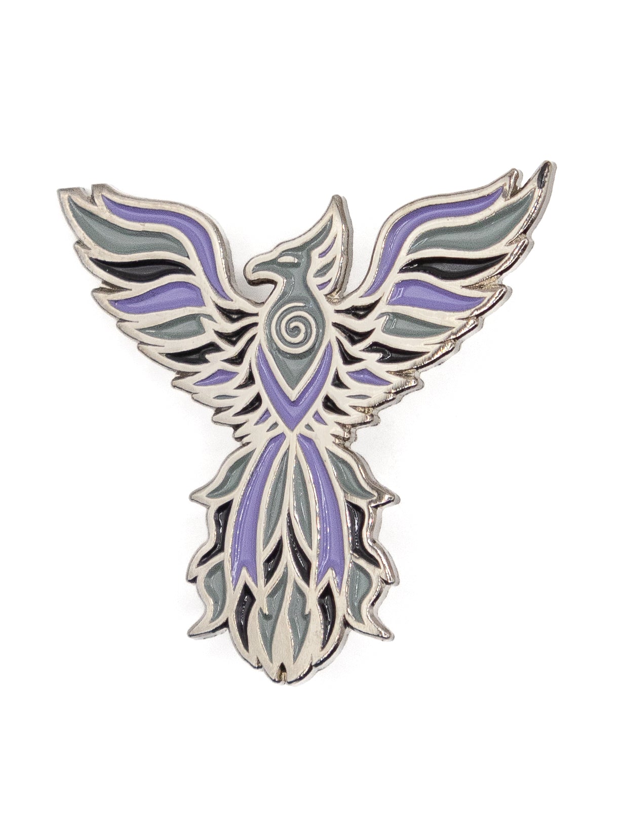 Transcend Phoenix Pin- Fundraiser for HAWC - Die With Your Boots On