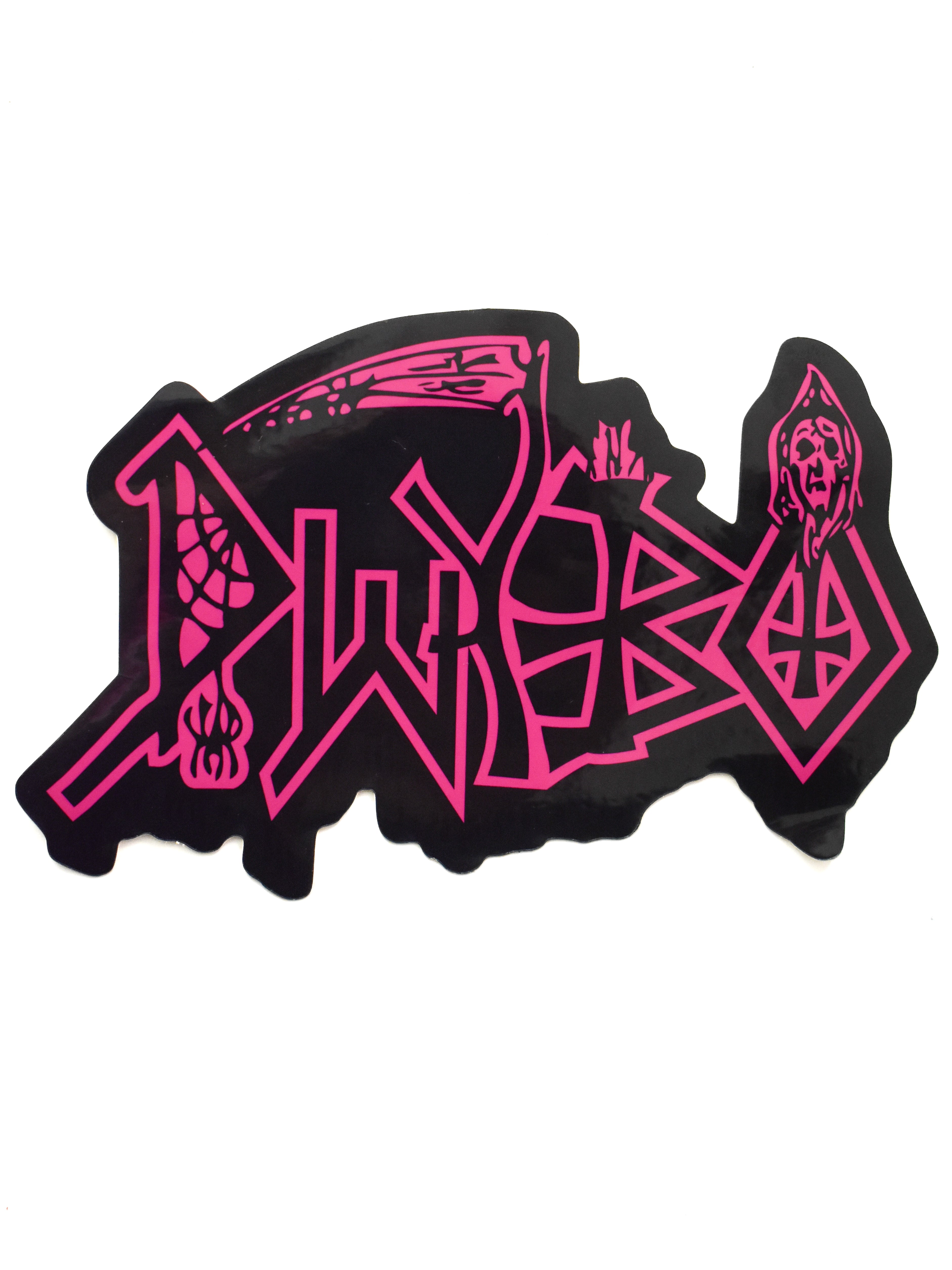 DWYBO Giant Band Logo Sticker - 2 Versions Available! - Die With Your Boots On