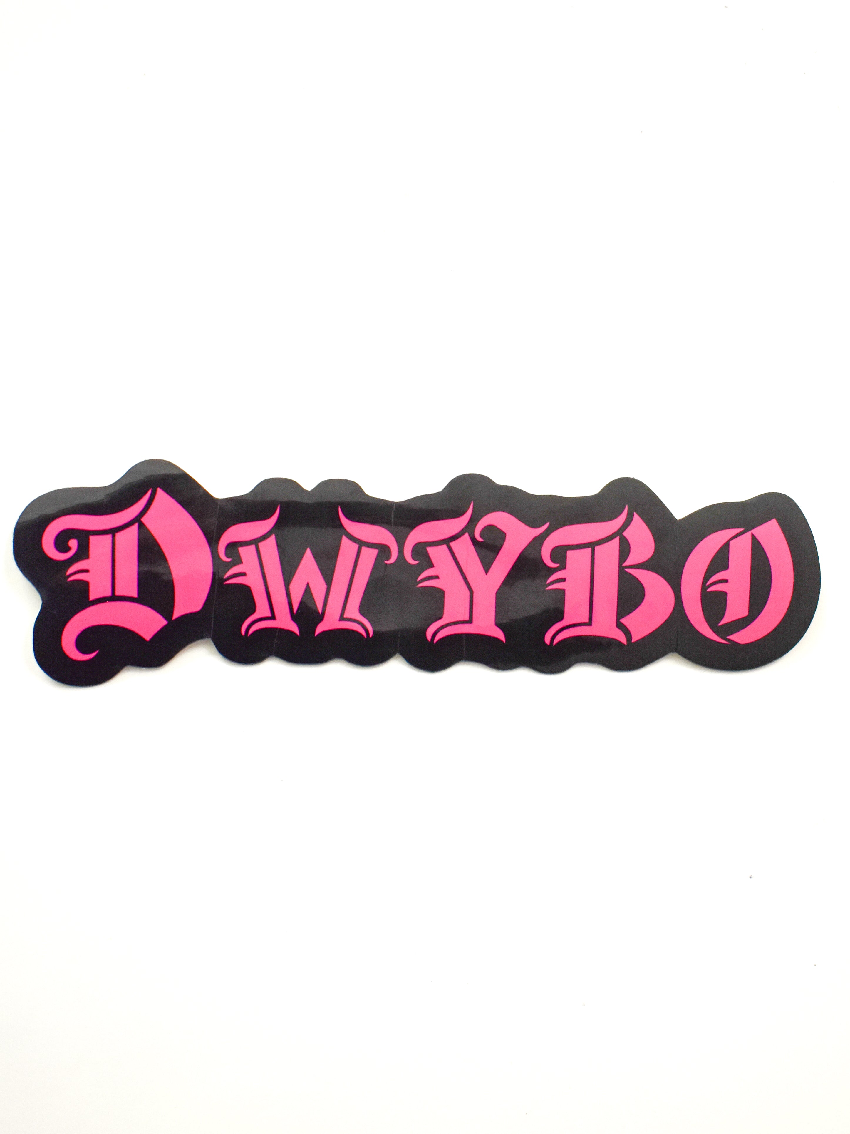 DWYBO Giant Band Logo Sticker - 2 Versions Available! - Die With Your Boots On