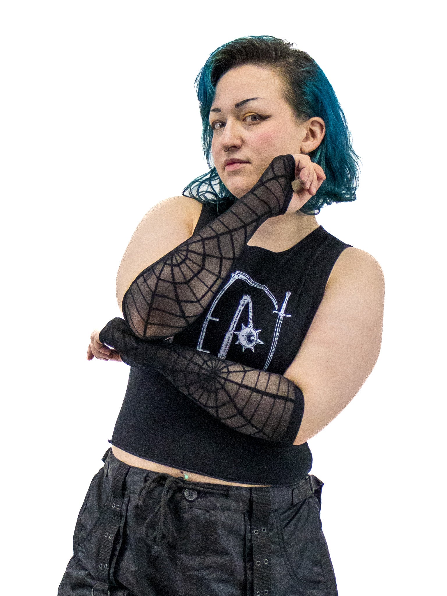 Spiderweb Armwarmers RESTOCKED! - Die With Your Boots On
