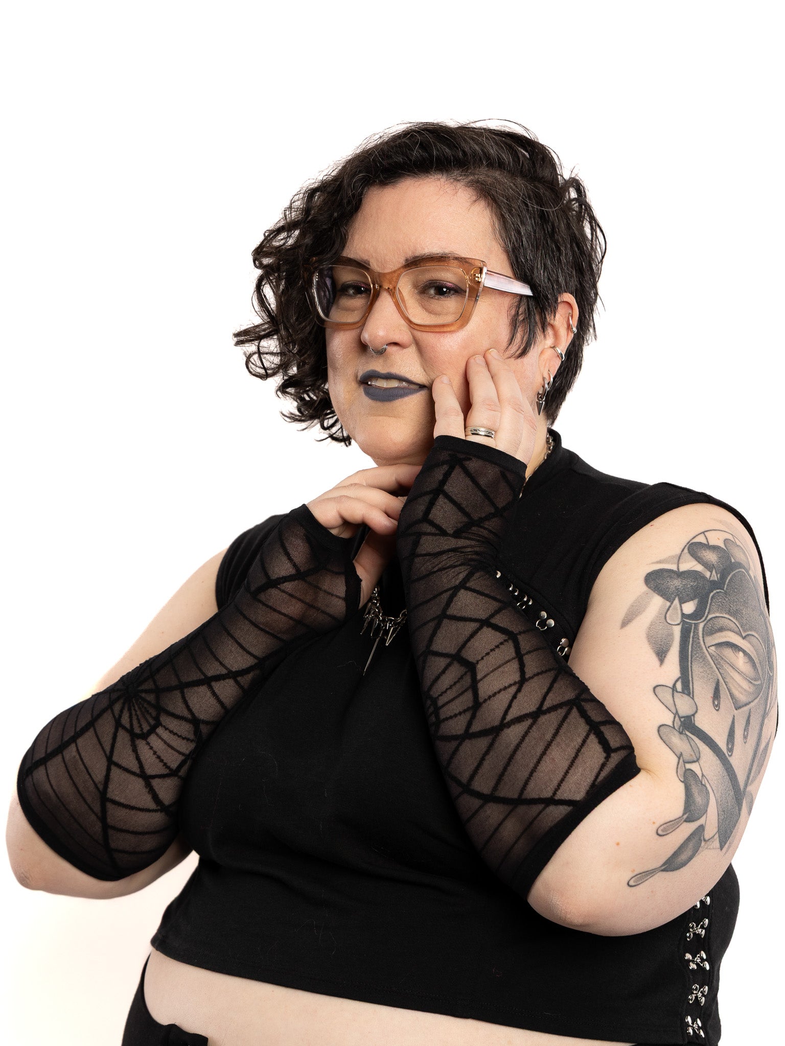 Spiderweb Armwarmers RESTOCKED! - Die With Your Boots On