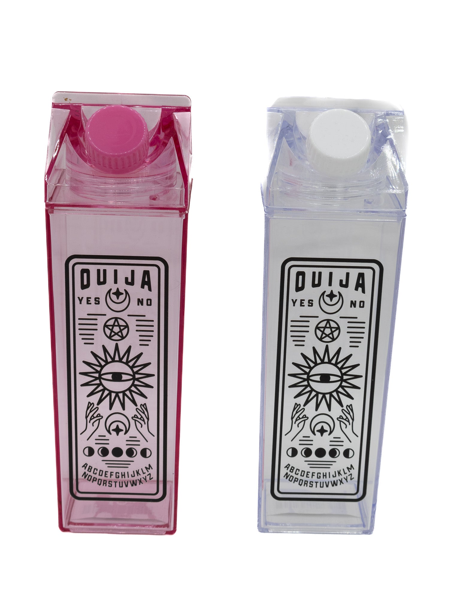 Tarot Milk Carton Water Bottle - Die With Your Boots On