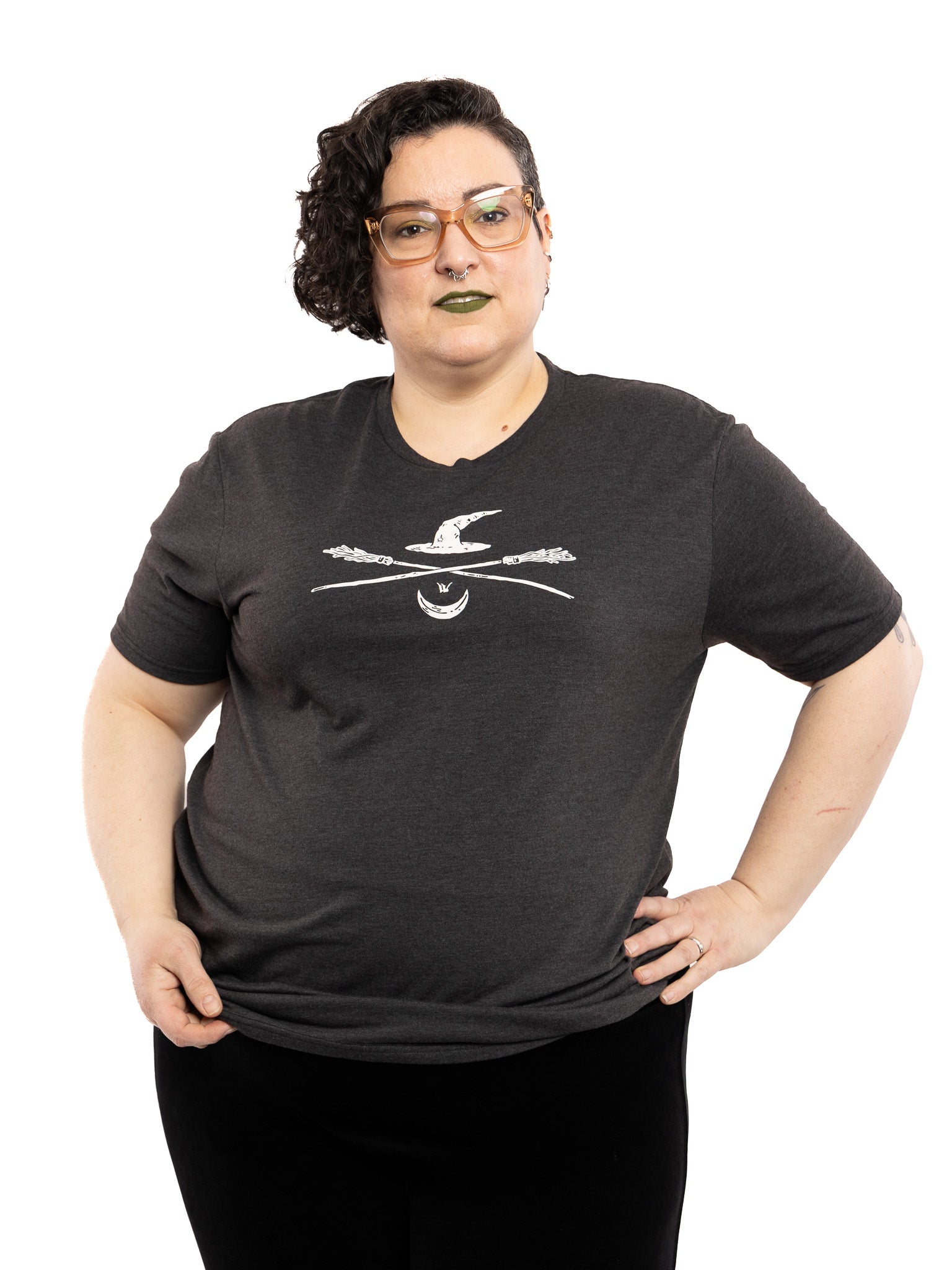 Witch Emblem Unisex T-Shirt - Die With Your Boots On