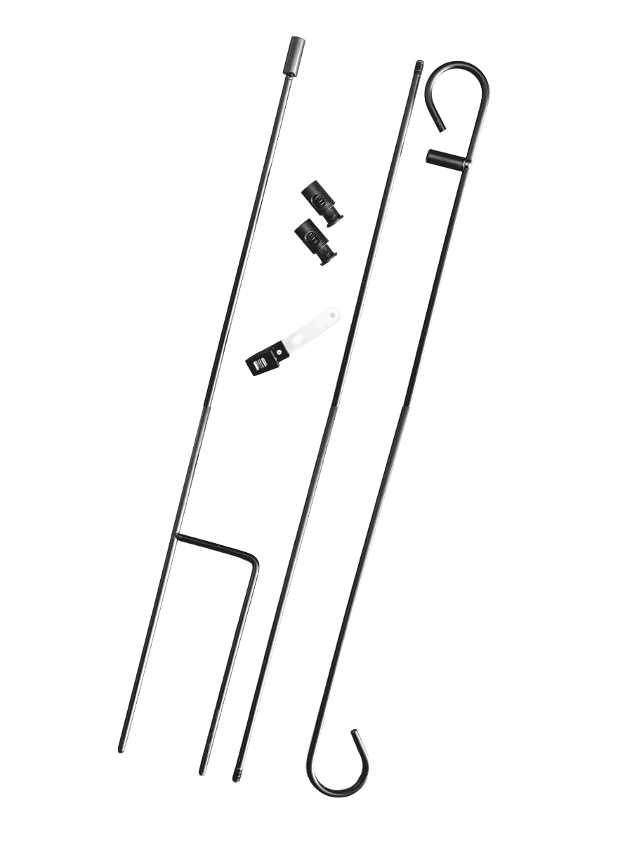 Garden Flag Pole Set - Die With Your Boots On