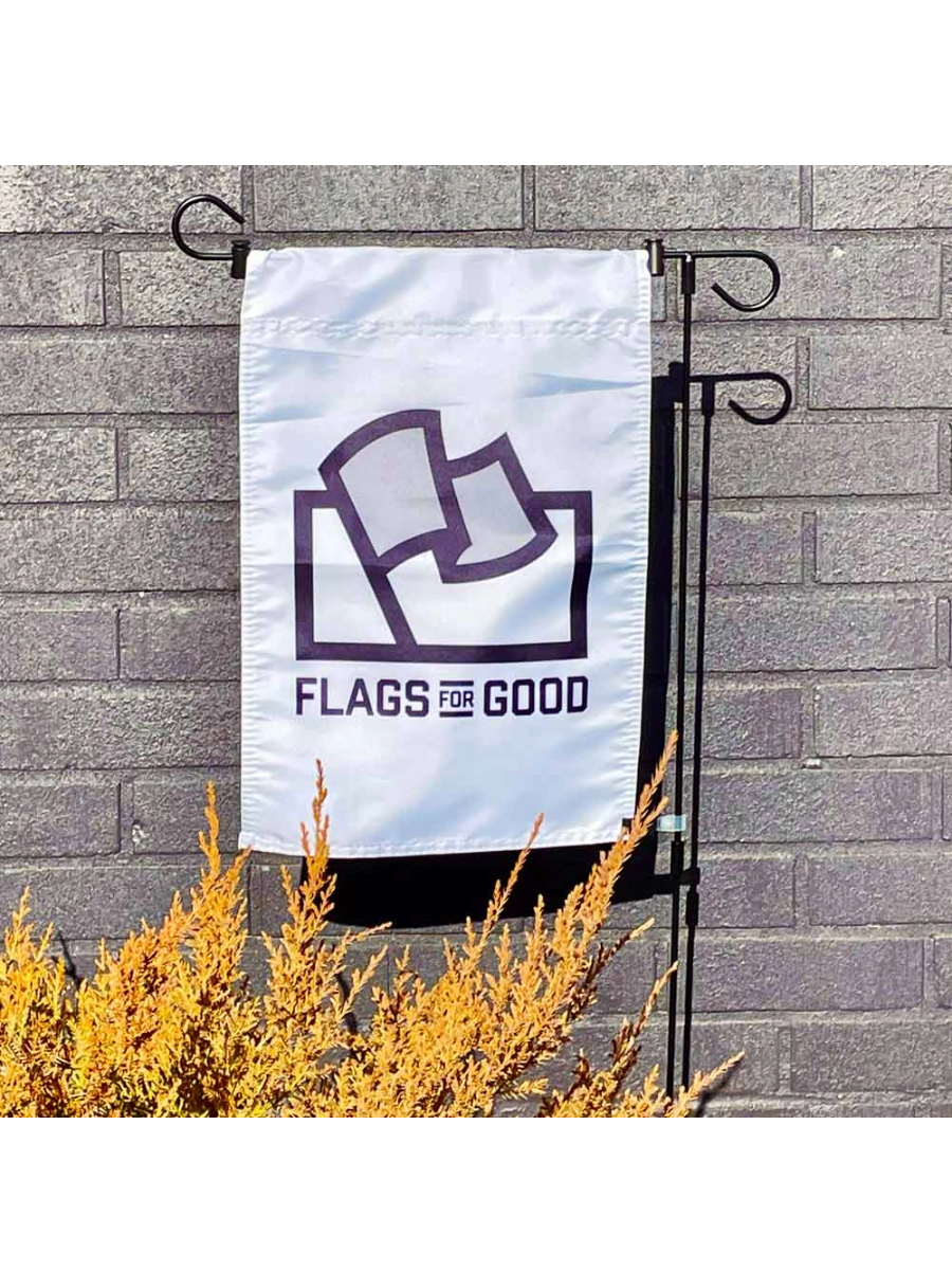 Garden Flag Pole Set - Die With Your Boots On
