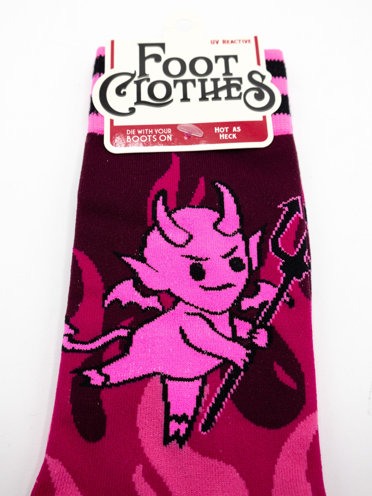 Hot As Heck Socks DWYBO x Footclothes - Die With Your Boots On