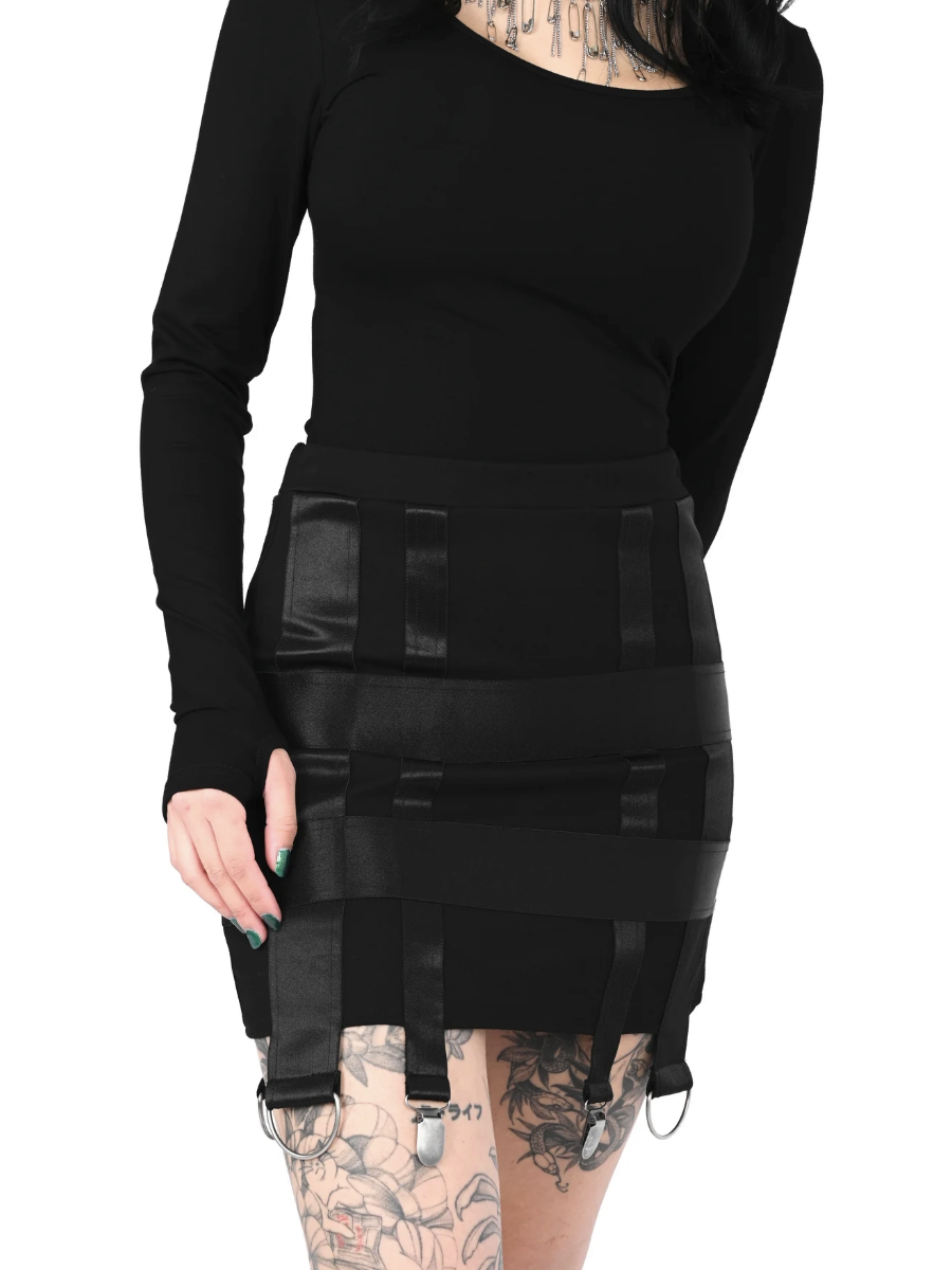 Beck Bondage Skirt FOXBLOOD - Die With Your Boots On