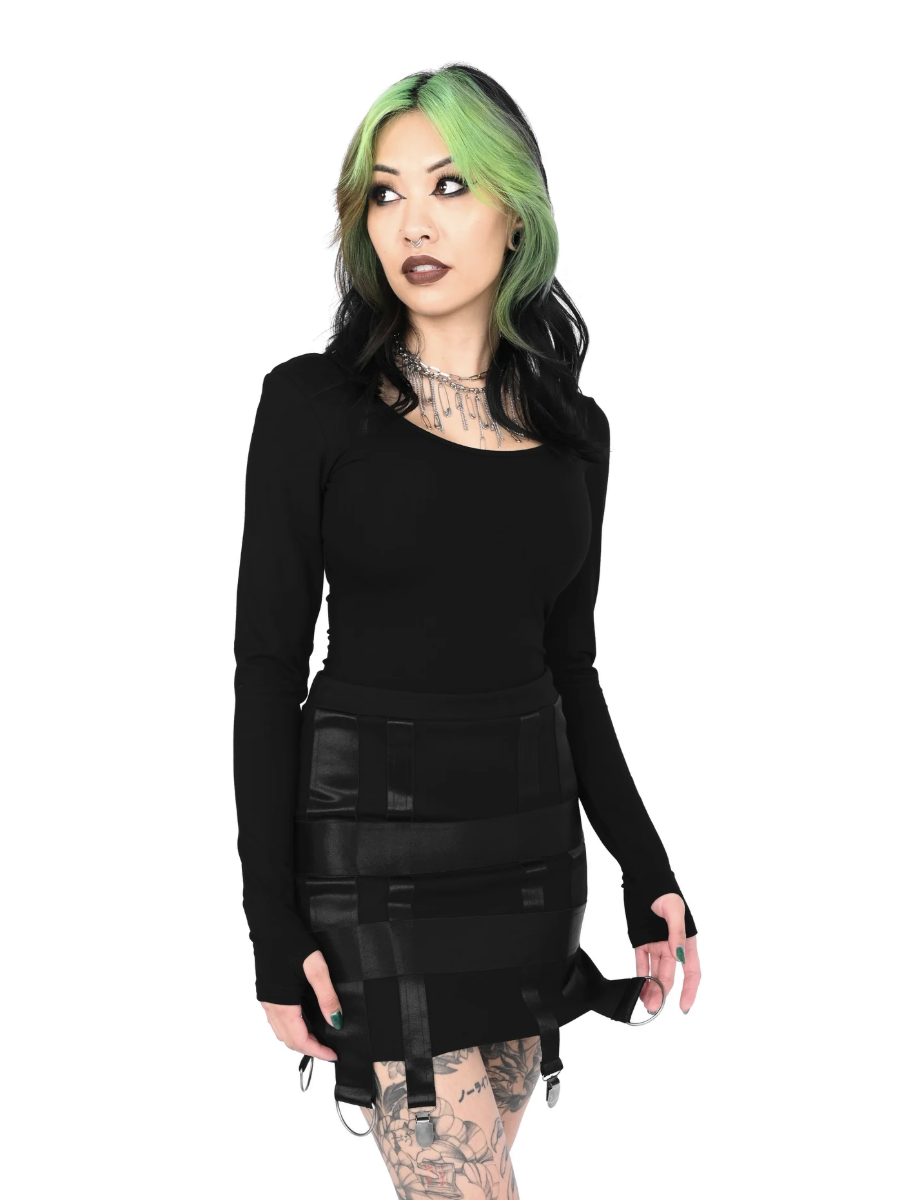 Beck Bondage Skirt FOXBLOOD - Die With Your Boots On
