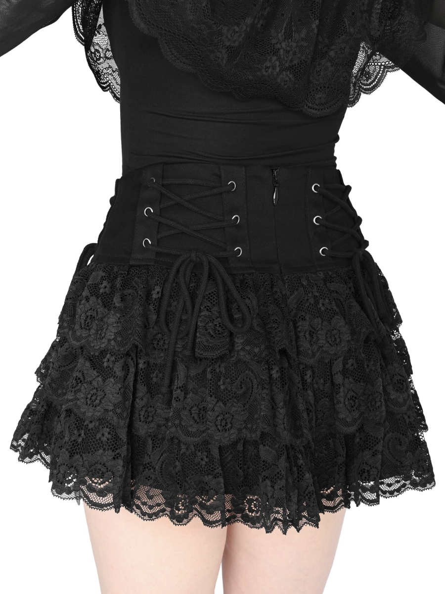 Gia Garter Skirt FOXBLOOD - Die With Your Boots On