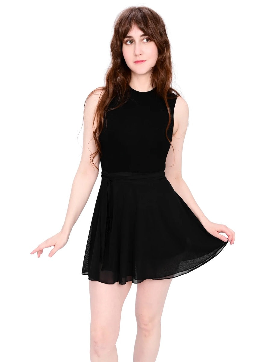 Mesh Ballet Wrap Skirt FOXBLOOD - Die With Your Boots On