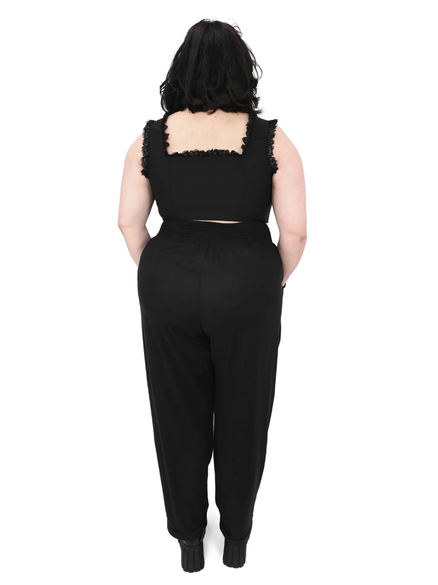 Tapered Culotte Pants FOXBLOOD - Die With Your Boots On