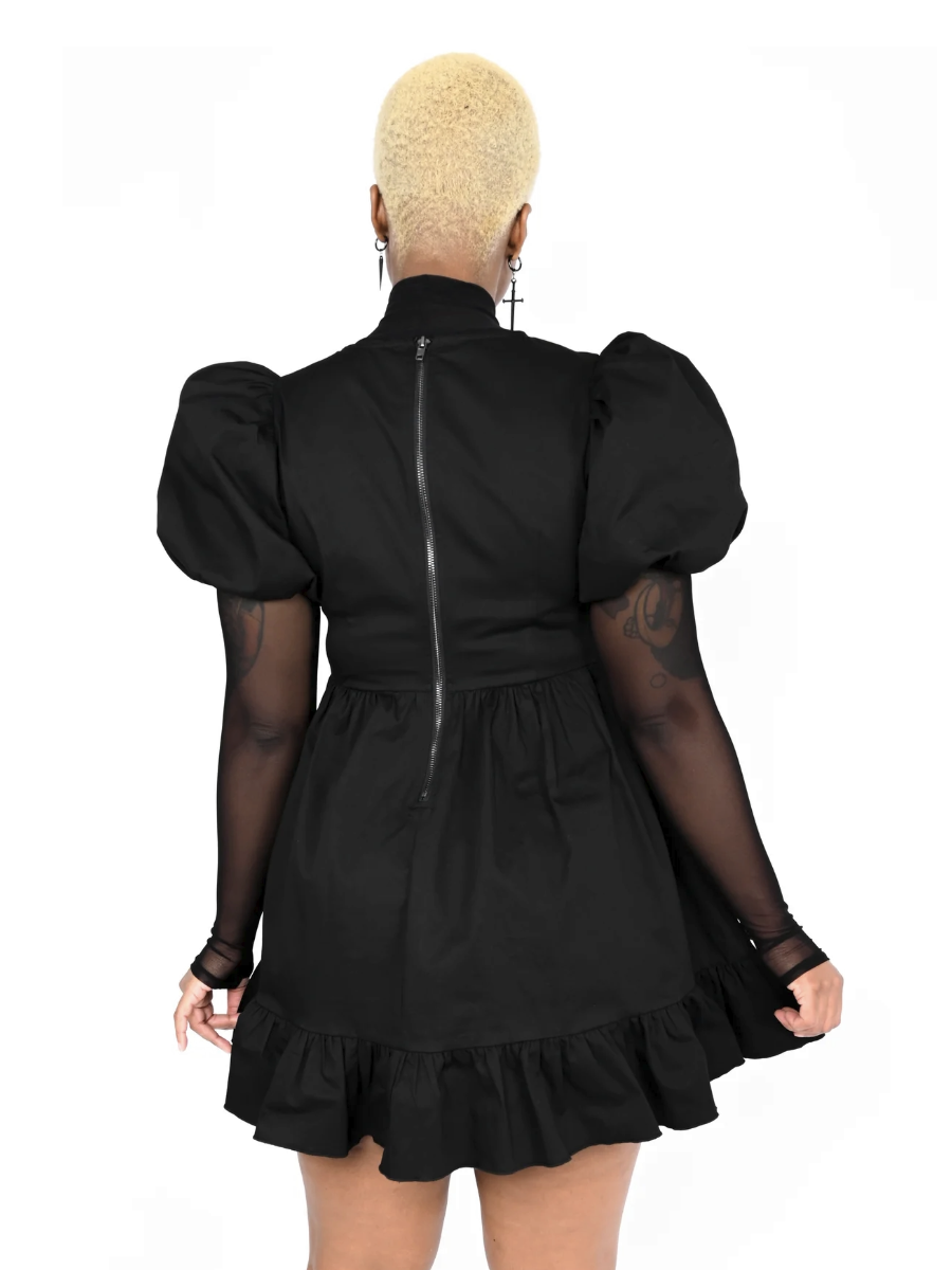 Abby Puff Sleeve Dress FOXBLOOD - Die With Your Boots On