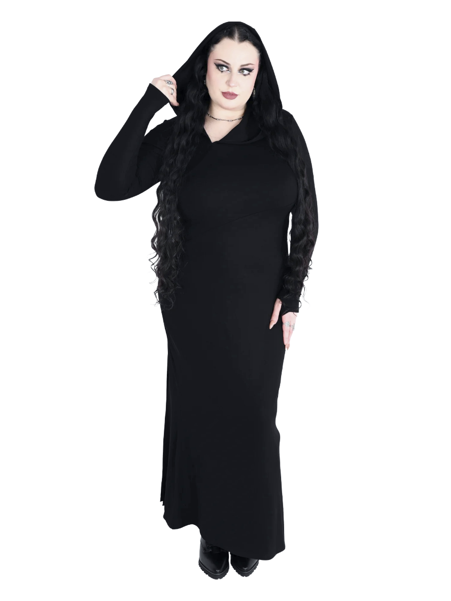 Leona Hooded Dress FOXBLOOD - Die With Your Boots On