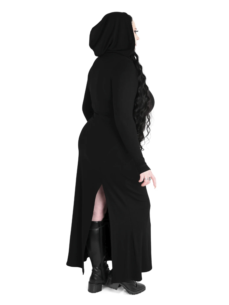 Leona Hooded Dress FOXBLOOD - Die With Your Boots On