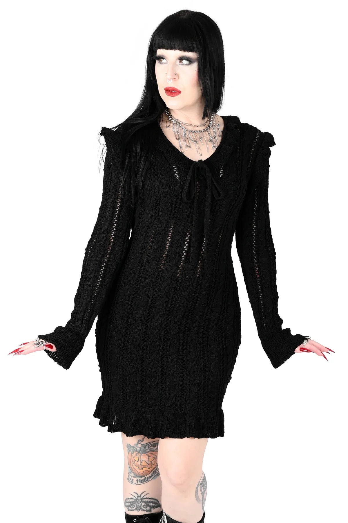 Lorelai Sweater Dress FOXBLOOD - Die With Your Boots On