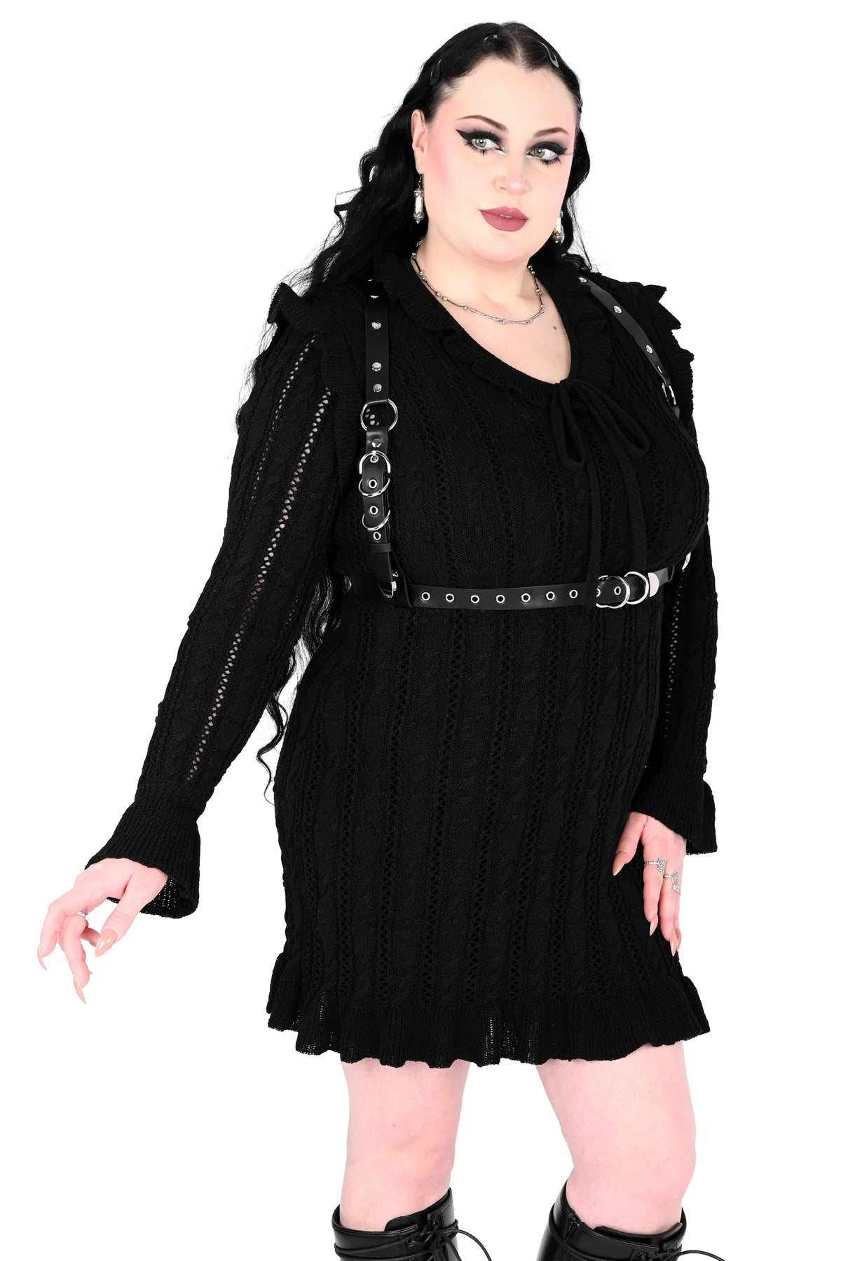 Lorelai Sweater Dress FOXBLOOD - Die With Your Boots On