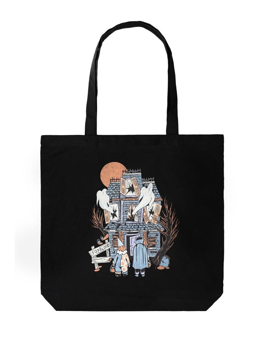 Halloween Tote Bag Stega.666 x FOXBLOOD - Die With Your Boots On